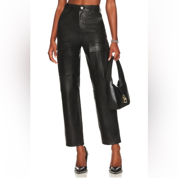 GRLFRND Gianna Cargo Pant in Black - Picture 2 of 13
